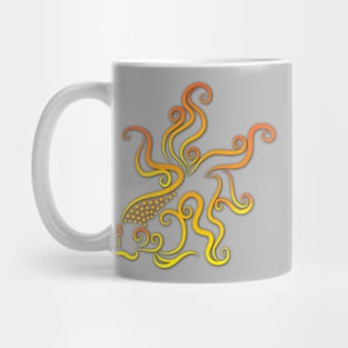 Beauty golden fish Mug